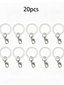 1/10/20pcs Keychain Pendant, Bag Charm Key Decoration, Adult Party Favor Bridesmaid Gift, Suitable For Straw Bag, Backpack, Handbag And Earphone Case Decoration - Multicolor - View 9