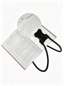 5X Magnifying Glass, Hands-Free Magnifier With Adjustable Stand, Wearable Around Neck, Suitable For Elderly And Low Vision Users For Sewing, Crafts, Cross-Stitch, Inspection And Repair - A - View 9