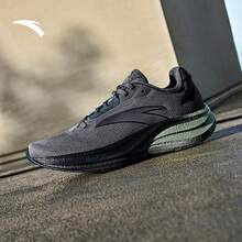 Anta Champion 5th Generation Men's Running Shoes, Shock-Absorbing, Breathable, Supportive, Non-Slip Athletic Shoes - Gray/Green - View 3