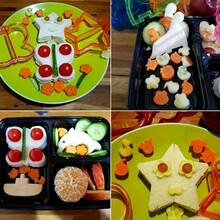 6/1pc Sandwich Cutter Set, DIY Food Making Tool, Cute Animal Pattern Mold, Suitable For Sandwich, Bread, Pancake And Cookie, Can Make Fun Shaped Toast, Suitable For Bento Box Plating And Food Decoration, Kitchen Essential - Multicolor - View 6