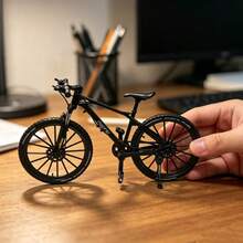 1:8 Scale Mountain Bike Toy DS Die-Cast Mini Finger Bicycle Model Desktop Decoration DH Alloy Bicycle Cake Decoration Craft Action Figure Toy - Multicolor - View 11
