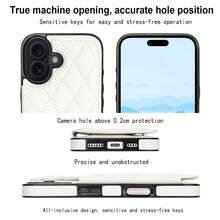 WEFOR Wallet Phone Case For Galaxy S26 S25 S24 S23 S22 Ultra Plus S25EDGE 24 FE, Multi-Card Slot Design, Magnetic Clasp, Built-In Stand, Shockproof Protection Cover, Compatible With IPhone 17 AIR 16e 16 15 14 13 12 11 Pro Max XR XS MAX, Magnetic Design, RFID Anti-Theft Card Slot, Magnetic Phone Protective Case, Shockproof, Unisex - White - View 3