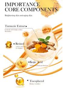 WWP Kojic Acid Turmeric 亮白噴霧 120mL 身體去角質保濕噴霧,適用於日常身體肌膚護理 - 薑黃曲酸 - 查看 5