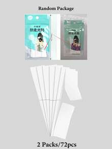 36/50pcs Double-Sided Fashion Tape, Women's Transparent Double-Sided Tape, Traceless Invisible Breast Enhancement Tape, Strong Clothing Glue Anti Drop Accessories,Fixed Stickers,Back To School,Prevent Exposure,Travel/Wedding/Teacher Halloween Gifts - Upgraded Version - View 10