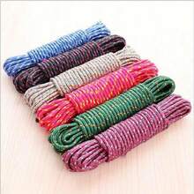 4pcs Reflective Tent Guy Ropes (Random Color), 10m/393.7in, Camping Tent Windproof Rope With Reflective Dots, Heavy Duty Nylon Tent Guide Rope, Suitable For Camping, Hiking, Backpacking, Outdoor Awning/Tarp Fixing Rope Accessories, Used For Fixing And Dragging Items, Indoor/Outdoor Clothesline - Multicolor - View 7