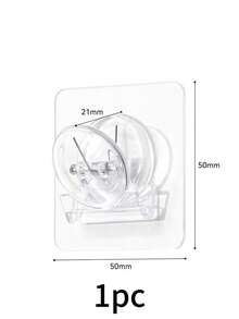 1 Pack 10pcs Refrigerator Memo Clips, Message Memo Storage Clips, Suitable For Kitchen, Living Room, Study, Applicable For Memo Storage, Refrigerator Magnet Storage, DIY Photo Wall Tools, Home Decor Essentials, Christmas Decoration Supplies, Halloween Decoration Supplies, Furniture Storage Essentials, Perfect Gift - Clear - View 8