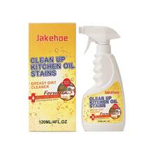 jakehoe Oil Stain Cleaner, Fast Stain Removal, Gentle Multi-Material Penetrating Cleaning, Easy To Rinse, Universal For Kitchen, Clothing, Tile Surfaces, Range Hood, Stove, Household Essential, Holiday Must-Have, Perfect Gift Choice - Liquid - View 9
