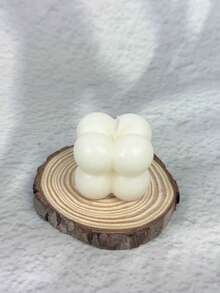 30 Mini Scented Square Candles - Suitable For Valentine's Day Or Any Occasion - Paraffin Wax Material, Glitter Decoration, Ideal Holiday Gift - one-size - View 2