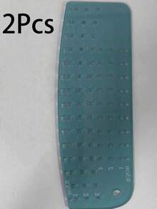 1/2pcs Multi-Size Acrylic Sewing Tools, Used For Marking Stitch Positions And Threading, With Universal Curved Edge, Straight Edge And Double Corner Curved Design, Suitable For Marking And Ironing Pant Legs, Hems, Cuffs And Collars - Multicolor - View 14