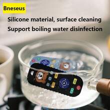 Bneseus 2pcs Silicone Game Controller Teether Toy And Bear TV Remote Teether Toy, Soft Silicone Material, Early Education Educational Teething Toy, Sensory Chewing Toy, Baby Silicone Teether, Perfect Gift For Newborns On Easter, Thanksgiving, Christmas - Teething Set - View 4