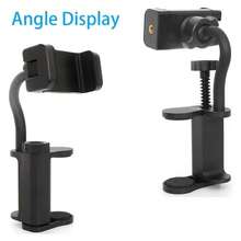 1pc Guitar Phone Holder, Guitar Phone Mount, Clip-On Guitar Stand, Guitar Camera Mount, Suitable For Digital Sheet Music, Adjustable Height, Ukulele Accessory, Compatible With All Smartphone Models, Easy To Use; Universal Flexible Arm Allows Multi-Angle Free Rotation And Tilt Adjustment, Non-Slip Wide Clamp Securely Holds Without Damaging Instrument Body Paint, Tool-Free Quick Assembly And Disassembly - Black - View 4