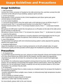FIFINE H9 White Wired Over-Ear Headphones, 7.1 Surround Stereo, Detachable Microphone, Volume Control, Passive Noise Cancelling, Compatible With PC, Gaming Consoles, Switch - White - View 10