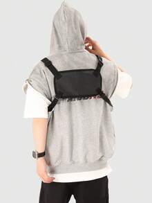 Functional Tactical Chest Rig Bag Multi‑Pocket Adjustable Straps Wear‑Resistant Fabric Portable Vest Pack For Outdoor Sports Cycling - Multicolor - View 7
