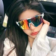 1pc Unisex Outdoor Hiking Fashion Glasses, Suitable For Mountain Biking, Windproof And Sandproof, For Mountaineering Protection - Multicolor - View 8
