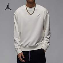 Nike/Authentic JORDAN Men's Knit Casual Crew Neck Pullover Sweatshirt HF1118-133 - HF1118-133 - View 9