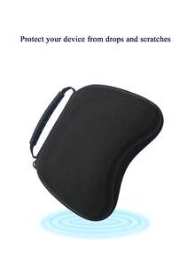 Compatible With PlayStation 5, Water Transfer Printing Design Controller Protective Case, Joystick Caps, Storage Bag Set Available, Anti-Slip Anti-Scratch Anti-Sweat Enhanced Gaming Control Feel, Large Opening Design At The Bottom - Water Transfer Red - View 4