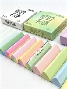 30/10pcs Triangle Eraser Is Scratch Free, Shavings Free, Residue Free, Clean, Scratch Free, Cultural And Creative Stationery - Multicolor - View 4