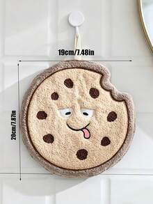 2pcs/4pcs Cartoon Food Shaped Hand Towels, Cute Toast, Cookie, Cupcake And Pizza Hand Towels, Absorbent And Hangable, Suitable For Home Kitchen - Multicolor - View 11