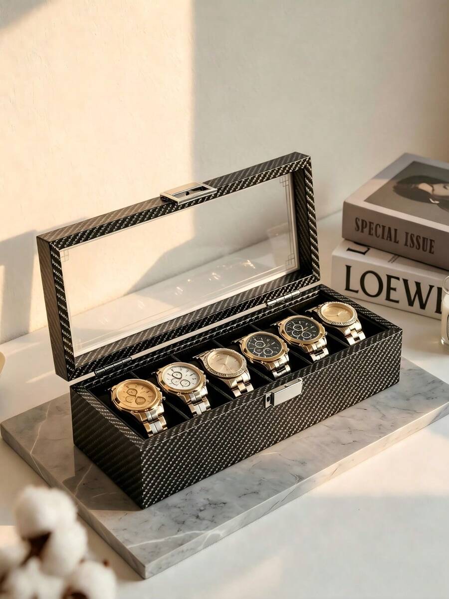 Exquisite Dustproof, Large-Capacity, Multi-Functional Bracelet, Bangle, And Jewelry Storage Box/Watch Display Box - Multicolor - View 1