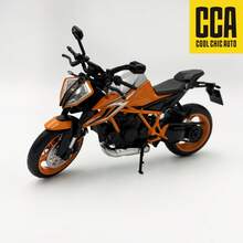 C C A Model Sepeda Motor Simulasi Paduan Logam 1:12 1290, Dapat Berdiri Tegak, Stang Dapat Diputar, Suspensi Roda Belakang, Mainan Anak Laki-laki dan Perempuan untuk Kemampuan Praktik dan Pengembangan Kognitif, Hadiah Halloween, Natal, Ulang Tahun - MultiWarna - View 10