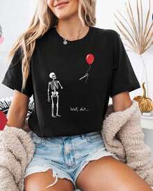 Women T-Shirts - 黑色 - 查看 1