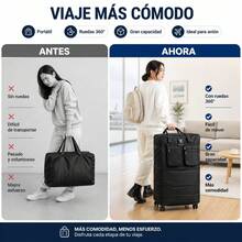 Rolling Travel Bags - Black - View 4
