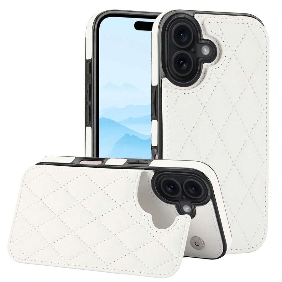 WEFOR Wallet Phone Case For Galaxy S26 S25 S24 S23 S22 Ultra Plus S25EDGE 24 FE, Multi-Card Slot Design, Magnetic Clasp, Built-In Stand, Shockproof Protection Cover, Compatible With IPhone 17 AIR 16e 16 15 14 13 12 11 Pro Max XR XS MAX, Magnetic Design, RFID Anti-Theft Card Slot, Magnetic Phone Protective Case, Shockproof, Unisex