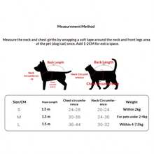 Adjustable Suede Dog Harness And Leash Set, Reflective Breathable Anti-Pull Pet Vest Harness, Escape-Proof, Suitable For Small Dogs, Medium Dogs And Cats, For Night Walks - Multicolor - View 6