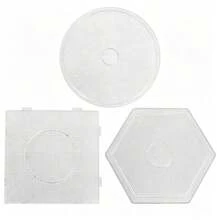 2.6mm Perler Beads Board, Large Transparent Square Round Hexagon Pegboard Set, DIY Material Template, Perfect For Using Melted Beads For Projects And Crafts, Perler Beads Crafting - 2.6mm - View 12