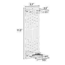 Wall Mount Holder, Acrylic Saber Sword Stand Display, Vertical Wall Mounted Display Rack Compatible With Most Hilts. - Transparent - View 2