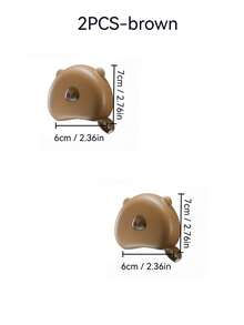 1/2pcs Pink White Brown High Precision Tape Measure, 3D Scale, Portable Soft Tape, Multi-Functional Waist Measuring Tape, Fitness Tape Measure, Thickened Anti-Drop - One Size Fits All - View 18