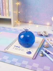 Soothing Giant Blueberry Stress Relief Toy, Blueberry-Shaped Jelly Texture Squeeze Toy, Slow Rebound Soft Squeezable Stress Relief Toy, Cute Aesthetic Sensory Toy For Teens, Ideal Party Favor And Birthday Holiday Gift, Halloween Party Favor, Halloween Gift Basket Filler - Multicolor - View 7