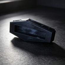 1pc Black Gothic Coffin Shaped Business Card Holder, Desktop Card Display Stand, Large Capacity Office Organizer, Suitable For Office, Desk Decor - Multiple Styles - View 9