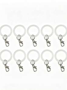 1/10/20pcs Keychain Pendant, Bag Charm Key Decoration, Adult Party Favor Bridesmaid Gift, Suitable For Straw Bag, Backpack, Handbag And Earphone Case Decoration - Multicolor - View 2