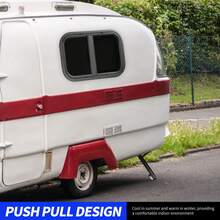 Wohnmobil Schiebefenster mit abgerundeten Ecken – Wasserdichtes Aluminium-Fenster mit UV-Schutz & schwarzer Pulverbeschichtung – Für Camper, Wohnwagen & Nutzfahrzeuge – 535x335mm - A - Übersicht 8