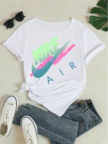 Women T-Shirts - 白色 - 查看 5