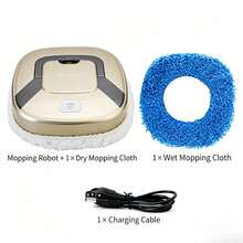 Smart Automatic Mopping Robot, Hands-Free Home Floor Mop, Dry And Wet Use, Simulated Hand Mopping Technology, Quiet Cleaning, Long Battery Life, Suitable For Hard Floors - Robot Vacuum Cleaner - View 9