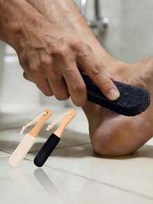 1 cái dũa chân đá núi lửa, tẩy tế bào chết và chai chân, dụng cụ tẩy tế bào chết chân cầm tay có dây treo, phù hợp cho gót chân khô ráp và chai lòng bàn chân - Nhiều mẫu nhiều màu - Xem 3