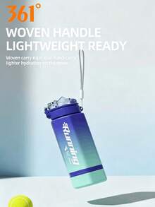 361degree 1pc Sports Water Bottle, Gift For Girlfriend - Multicolor - View 10