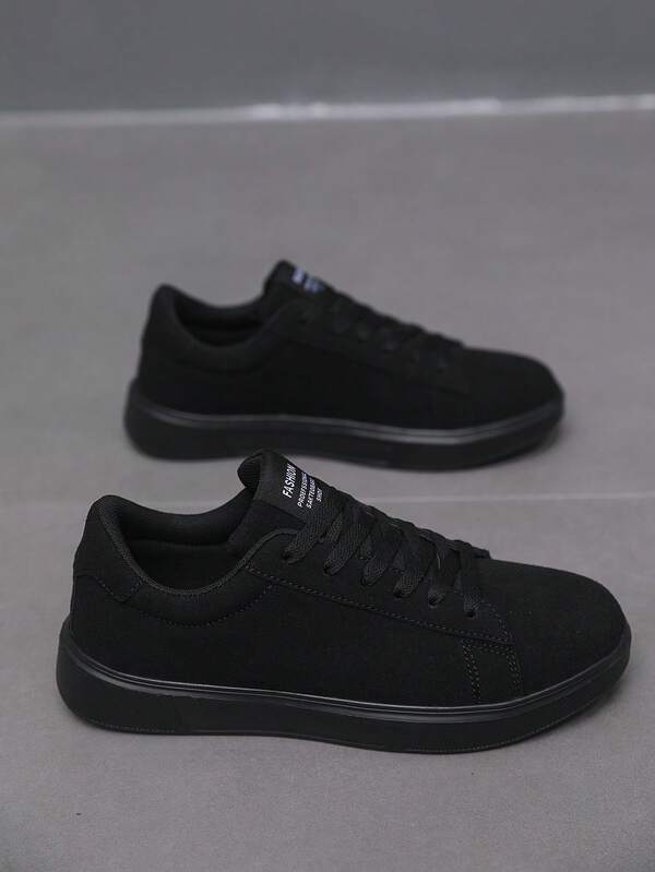 Men's Fashion Minimalist Lace-Up Lightweight All-Season Casual Sneakers, Comfortable Daily Versatile Outdoor Sports Plus Size Couple Shoes