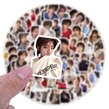100張趣味K-POP CORTI-S貼紙 CORTI-S禮品 CORTI-S周邊 CORTI-S海報裝飾塗鴉文具貼紙 防水乙烯基 適用於筆電手機手機殼禮物電腦日記本滑板水壺剪貼簿吉他 - E - 查看 8