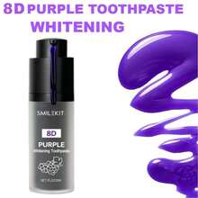 1pc Exclusive Design 8D Teeth Whitening Purple Toothpaste, Deep Cleaning, Fresh Breath, Whitening Toothpaste, 30ML, Daily Use, Oral Care, Purple Toothpaste - 8D-a Mint Flavor - View 12