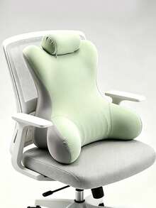 Bantal Sandaran Punggung Busa Memori, Cocok untuk Membaca di Tempat Tidur, Desain Ergonomis, Bantal Kursi Penopang Punggung Tinggi, Bantal Sandaran Punggung dan Pinggang dengan Sandaran Lengan, Bantal Kursi Sandaran Punggung Tempat Tidur, Kursi Santai, Cocok untuk Bermain Game, Membaca, Bermain Ponsel, Bekerja dan Bersantai, Hadiah Halloween, Natal - A - View 7