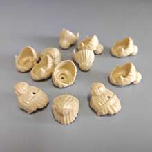 ABS小顆粒積木人偶配件 髮型帽 兼容15673 包包頭髮型 MOC組裝零件 教育玩具 - 彩色 - 查看 9