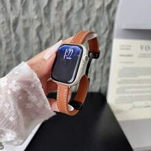 Elegant Elegant Watch Band, Vintage Versatile Plain Texture Folding Magnetic Buckle Design, Suitable For Huawei Fit 5/Fit 4/Fit 3 Sizes, Quick Release Buckle Design, Multi-Function Wristband, Suitable For Men And Women Smart Sports Wear - Multicolor - View 5