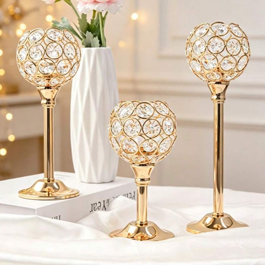 3pcs Acrylic Flat Decorative Ornaments, Suitable For Restaurant, Living Room, Kitchen, Hotel Room, Showroom Decoration