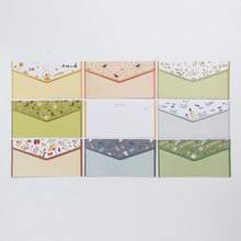 Ready Stock Creative Chinese Style Vintage A5 Letter Paper Set Wholesale, Fresh Beautiful Floral Western Style Envelopes - 6 Sheets Of Stationery + 3 Envelopes/set - View 3