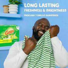 Gain Powder Laundry Detergent, Original Scent, 89 Loads, 82 OZ - Original Scent - View 2