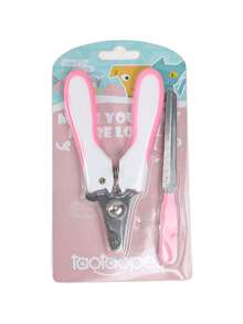 1 Set Pet Nail Clipper And Nail File Set, Dog And Cat Dedicated Nail Clipper Set, Cute Rabbit Ear Handle Nail Clipper With Nail File - single hole - View 14