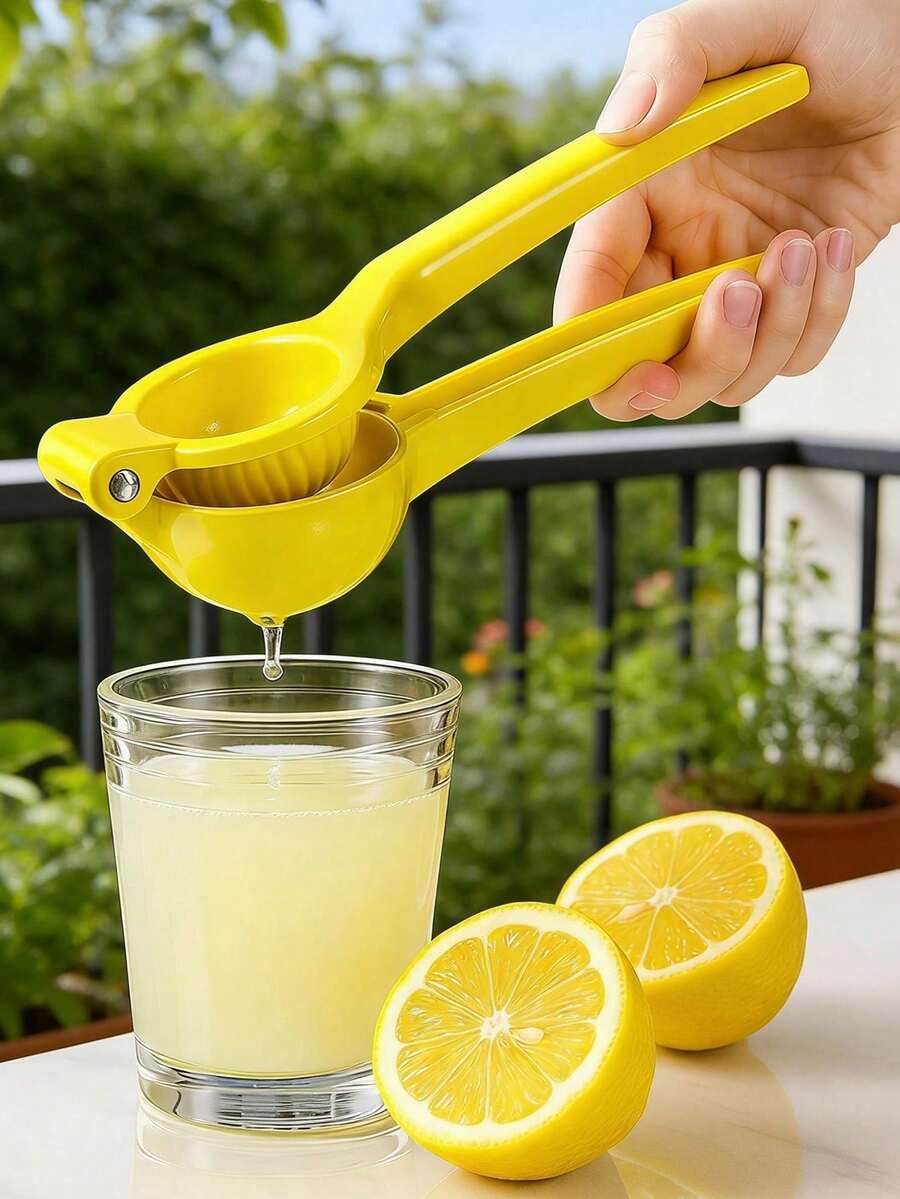 Kitchen Essential 2-In-1 Set, Lemon Juicer Press + Lemon Storage Container, Practical Kitchen Decor And Accessories